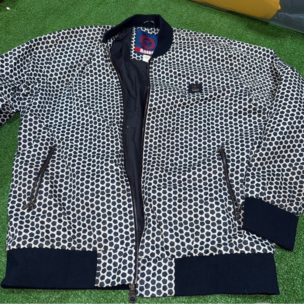 MONDO VTG Bomber style jacket Zip Up 4X Big & Tall Mens